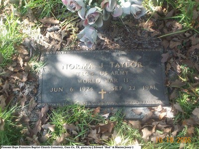 Taylor, Norma J, Pleasant Hope Cemetery, Cass Co, TX 058.jpg