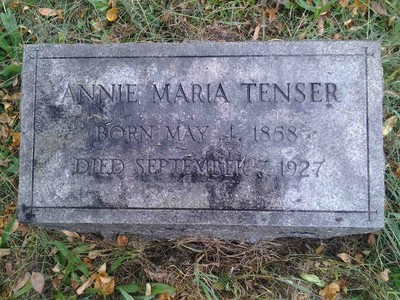 Tenser, Annie Maria Chalkey, Shockoe Hill Cem, Richmond City, VA.jpg