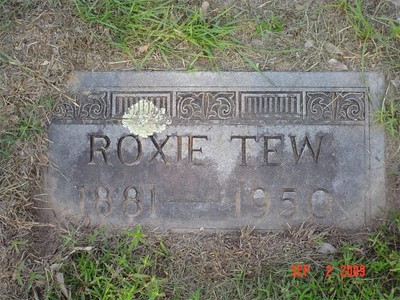 Tew, Roxie Josey, Forest Hill Cemetery, Livingston, Polk Co, TX.jpg