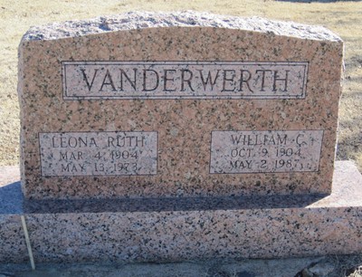 Vanderwerth, Wm C & Lenora R Stallings, 100 F Cem, Cleveland Co, OK.jpg