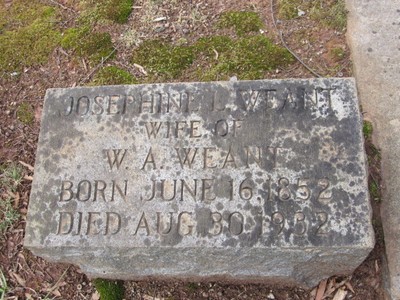 Weant, Josephine L Campbell, Chestnut Hill Cem, Roewan Co, NC.jpg