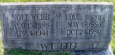 Webb, Noel & Edde Mae Sweeny, Evergreen Cem, Muhlenberg Co, KY.jpg