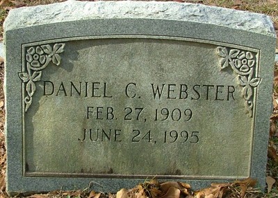 Webster, Daniel C, Mayesville Cemetery, Sumter Co, SC.jpg