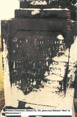 Webster, Henry J, Webster Cem, Maury Co, TN.jpg