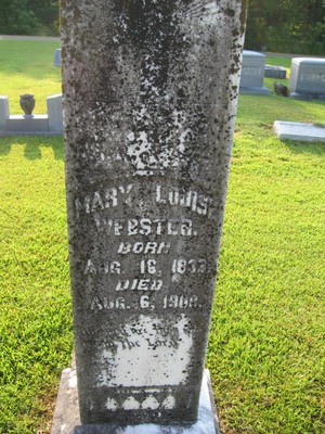 Webster, Mary Louise, Odd Fellows Cem, Holmes Co, MS.jpg