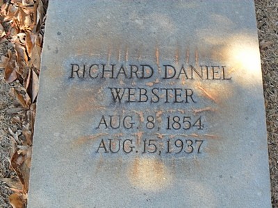 Webster, Richard Daniel, Brownwood Cem, Washington Co, GA.jpg