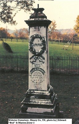 Webster, William Johnson, Webster Cem, Maury Co, TN.jpg