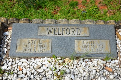 Welford, Roy L & Hattie L Brown, Sandhill Cemetery, Green Co, MS.jpg