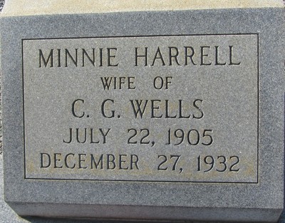 Wells, Minnie Harrell, Woodlawn Cem, Gadsden Co, FL.jpg