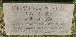Welsh, Lorenzo Dow Jr, Mount Zion Presbyterian Cem, Lee Co, SC.jpg