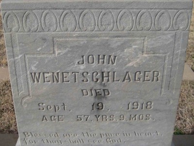 Wenetschlager, John, New Hope Cem, Jones Co, TX.jpg