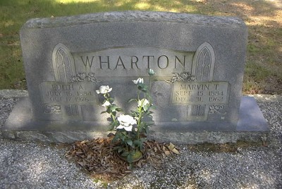 Wharton, Marvin & Edith Agnew, Waterloo Cemetery, Laurens Co, SC.jpg