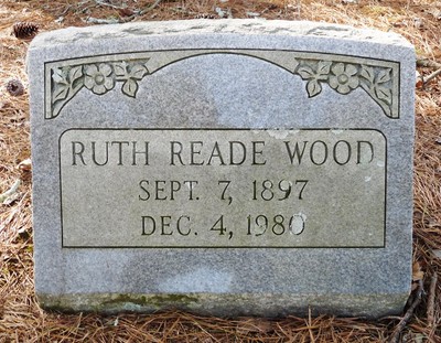 Wood, Ruth Reade, Elmwood Cem, Halifax Co, NC.jpg