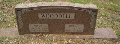 Wooddell, Harvey Carter & Ruby P MvNaughton, Resthaven Cem, Cherokee Co, TX.jpg