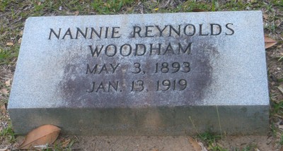 Woodham, Nannie Adella Reynolds, Magnolia Cem, Darlington Co, SC.jpg