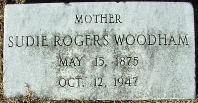 Woodham, Sudie Lillian Rogers, Bethlehem Methodist Cem, Lee Co, SC.jpg