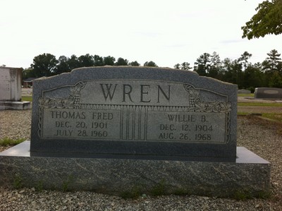 Wren, Thomas & Willie Beckworth, Wrens Cemetery, Jefferson Co, GA.jpg
