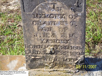 Yancey, Charles T, Bethel Primitive Baptist Cem, Covington Co, AL.jpg