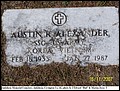Alexander, Austin R War, Andalusia Memorial Cem, Covington Co, AL.jpg