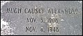 Alexander, Hugh Causey, Rose Dhu Cemetery, Burke Co, GA.jpg
