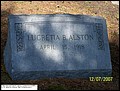 Alston, Lucretia Brown Allen,  Trinity Cem Scotlamd Neck, Halifax Co, NC.jpg