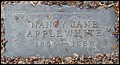 Applewhite, Nancy Jane McClain, Rosewood Cemetery, Harris Co, TX.jpg