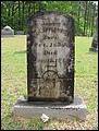 Applewhite, William J, Pleasant Hill Cemetery, Calhoun Co, MS.jpg
