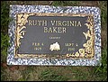 Baker, Ruth Virginia Bagwell, Zion Hill Cemetery, Trinity Co, TX.jpg