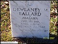 Ballard, Dewlaney M War, Oakey Streek Methodist Cem, Butler Co, AL.jpg