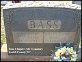 Bass, Quincy & Harriett Combs, Rose Chapel Cem, Iredell Co, NC.jpg