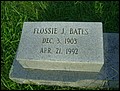 Bates, Flossie, Rice Cemetery, Madison Co, AL.jpg