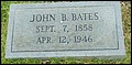 Bates, John B, Bethel Cemetery, Butler Co, AL.jpg