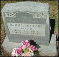 Bazar, Myrtle McClain, Glenwood Cemetery, Trinity Co, TX.jpg