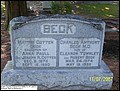 Beck, Charles Anthony & Mattie Cotten, Trinity Cem, Halifax Co, NC.jpg