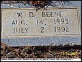 Beene, W D, Andalusia Memorial Cem, Covington Co, AL.jpg
