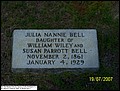 Bell, Julia Nannie, Mt. Elam Baptist Church Cem, Darlington Co, SC.jpg