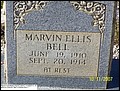 Bell, Marvin Ellis, Pigeon Creek Baptist Church Cem, Covington Co, AL.jpg