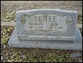 Benke, Herman & Bessie Stallings, Kenedy Cemetery, Karnes Co, TX.jpg