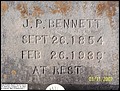 Bennett, John Perry, Bethel Prim Baptist Cemetery, Covington Co, AL.jpg