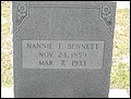 Bennett, Nannie F Hunter, Salem Cemetery, Lancaster Co, SC.jpg