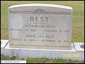 Best, William Lee & Minnie Ada, Hebron U M Church Cem, Lee Co, SC.jpg