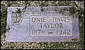 Taylor, Onie Davis, Junction Cem, Kimble Co, TX.jpg