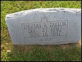 Taylor, Thomas R, Odd Fellows Cem, Holmes Co, MS.jpg