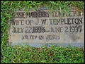 Templeton, Dessie Mayberry, Oakwood Cem, Iredell Co, NC.jpg