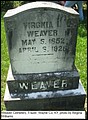 Weaver, Virginia Ingram Wray, Weaver Cemetery, Wayne Co, KY.jpg