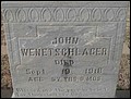 Wenetschlager, John, New Hope Cem, Jones Co, TX.jpg