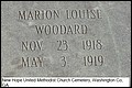 Woodard, Marion Louise,  New Hope U M Cem, Washington Co, GA.jpg