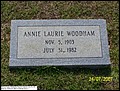 Woodham, Annie Lourie Beasley, Hebron U M Cem, Lee Co, SC.jpg