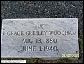 Woodham, Horace Greeley, Hebron United Methodist Church Cemetery, Lee Co, SC.jpg
