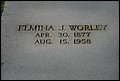 Worlery, Elmina Jane Cason, Rose Hill Cemetery, Bacon Co, GA.jpg